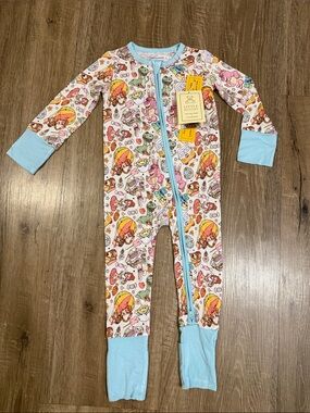 Little Snuggles Toy Story zipper onesie pajamas